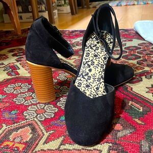 Black Suede Heels